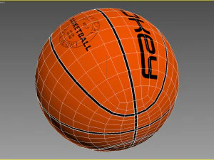 Basketball ball set 004 3D Model