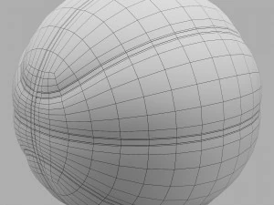 Basketball ball set 004 3D Model