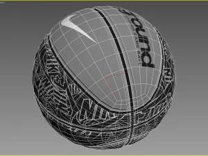 Basketball ball set 005 3D Model