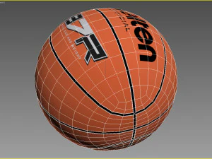 Basketball ball set 005 3D Model