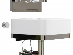 Ceramica flaminia miniwash MVL70 MWS40 Model 3D