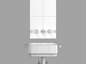 Ceramica flaminia miniwash MVL70 MWS40 Model 3D