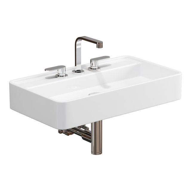 Ceramica flaminia miniwash MW75PR Modelo 3D .c4d .max .obj .3ds .fbx .stl .blend 