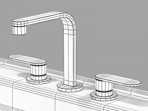 Ceramica flaminia miniwash MW75PR 3D Model