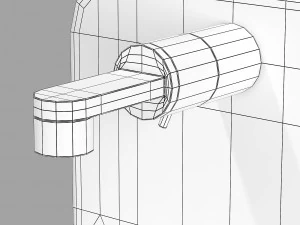 Minilavagem Ceramica flaminia MWL25 Modelo 3D