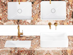 Minilavado ceramica flaminia MWL48 Modelo 3D