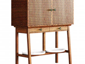 Ernest William Gimson-kabinet 3D Model