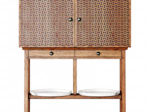Ernest William Gimson cabinet 3D Model