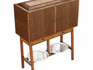 Ernest William Gimson cabinet Modèle 3D