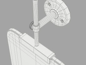 Flamant bolivia mirror 3D Model