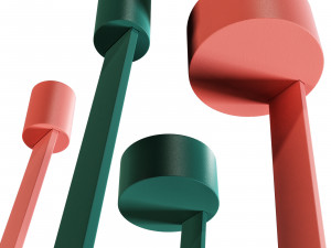 Flos wireline 3D Модель