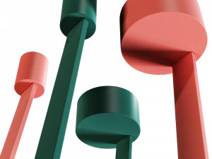 Flos wireline 3D Model