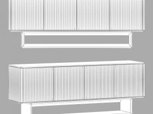 Gallotti and radice 5th avenue credence 3D Model