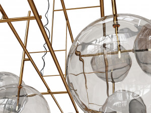 Gallotti and radice bolle orizzontale large 3D 模型