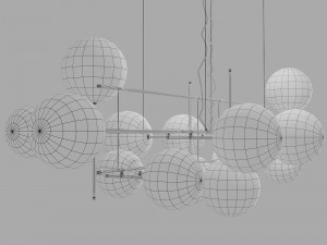 Gallotti and radice bolle orizzontale large 3D 模型