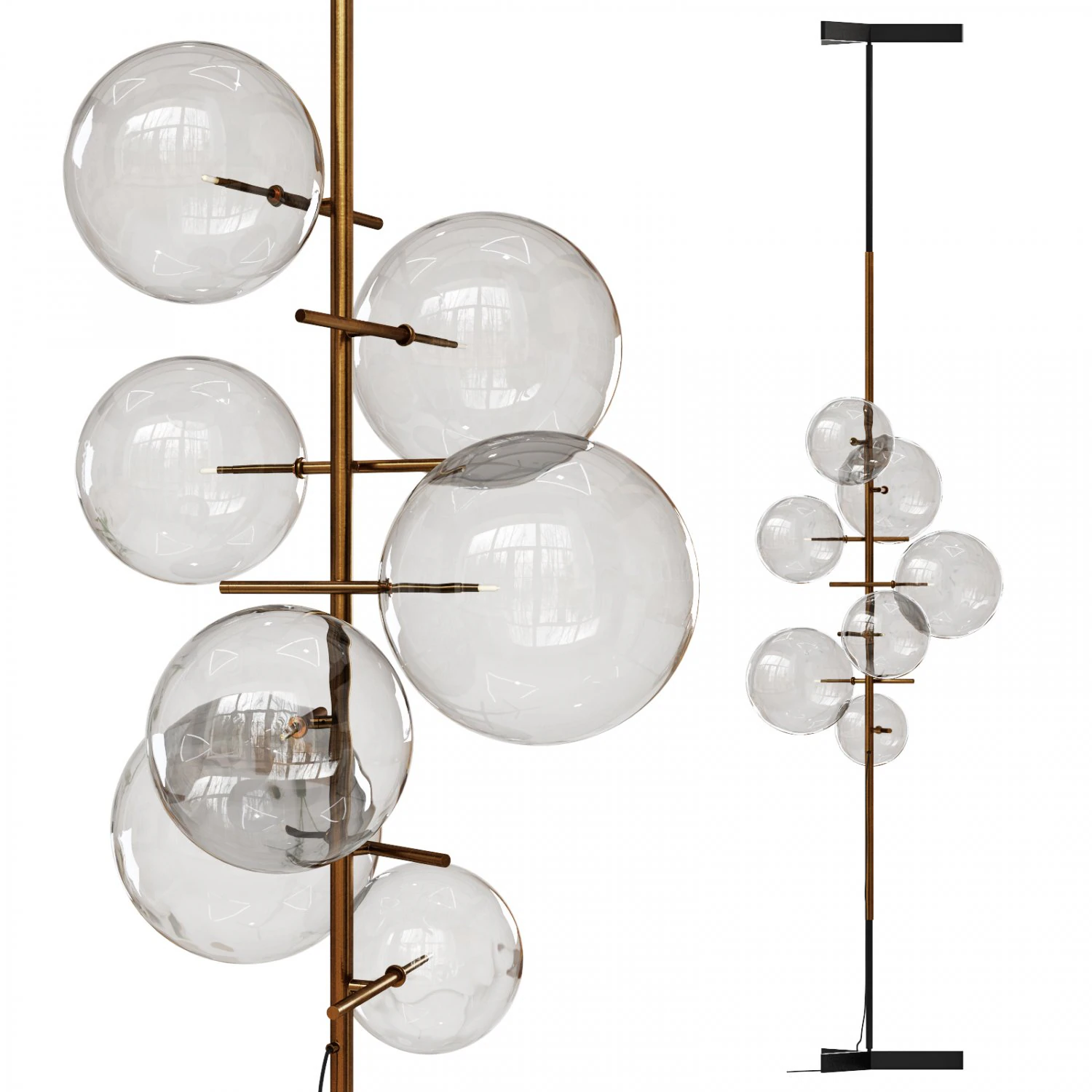 Gallotti and radice bolle verticale 3D Model .c4d .max .obj .3ds .fbx .stl .blend 