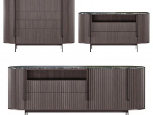 Gallotti and radice kumi credenza 3D Model