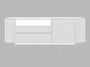 Gallotti and radice kumi credenza 3Dモデル