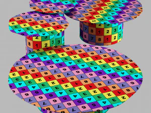 Gallotti e radice re-verre Modelo 3D