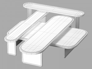 Gallotti and radice sensei Modello 3D