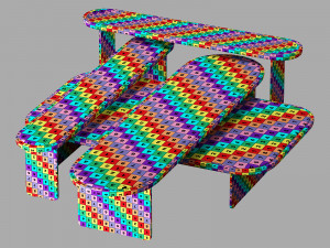 Gallotti and radice sensei Modello 3D