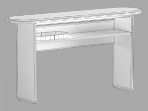 Gallotti and radice sensei console Modelo 3D
