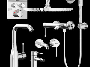 Grohe essence set 001 3D 모델
