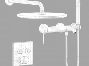 Grohe essence set 001 Modello 3D