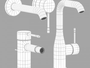 Grohe essence set 001 Modello 3D