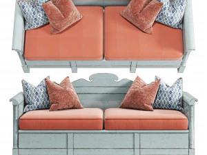 Banco velho Modelo 3D