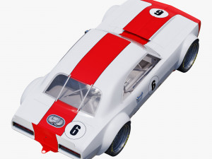 Chevrolet camaro 1967 racing 3Dモデル