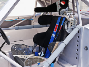 Chevrolet camaro 1967 racing 3Dモデル