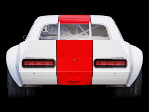 Chevrolet camaro 1967 racing 3Dモデル