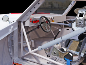 Chevrolet camaro 1967 racing 3Dモデル