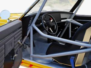 Chevrolet camaro 1968 racing 3D Model