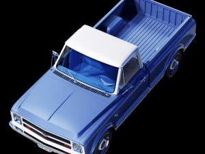 Chevrolet C10 1967 3D Model