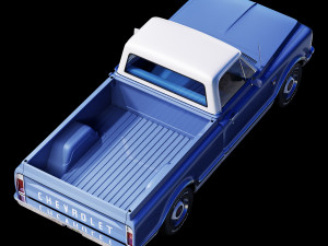 Chevrolet C10 1967 3D Модель