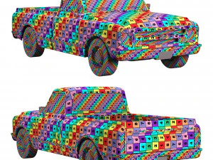 Chevrolet C10 1967 3D Model