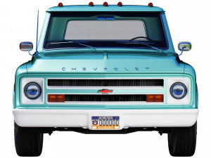 Chevrolet C10 1968 short bed Model 3D