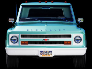 Chevrolet C10 1968 short bed Model 3D