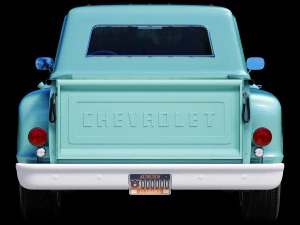 Chevrolet C10 1968 short bed 3D Model