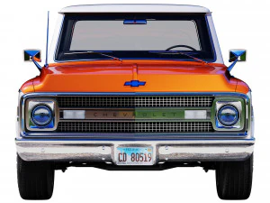Chevrolet C10 1969 3D Model