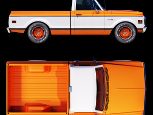 Chevrolet C10 1969 3D Model