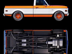 Chevrolet C10 1969 3D Model