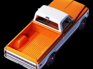 Chevrolet C10 1969 3D Model