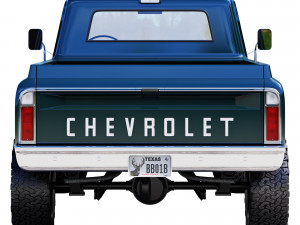 Chevrolet C10 1970 3D Model