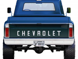 Chevrolet C10 1970 3D Model