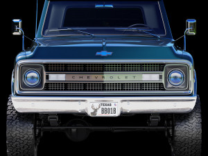 Chevrolet C10 1970 3D Model