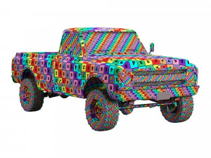 Chevrolet C10 1970 3D Model