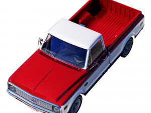Chevrolet C10 1971 Modello 3D